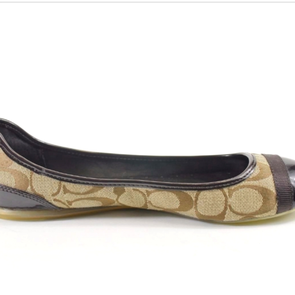 COACH CECILE SIG C FLAT SHOES SIZE 5 - Picture 9 of 16